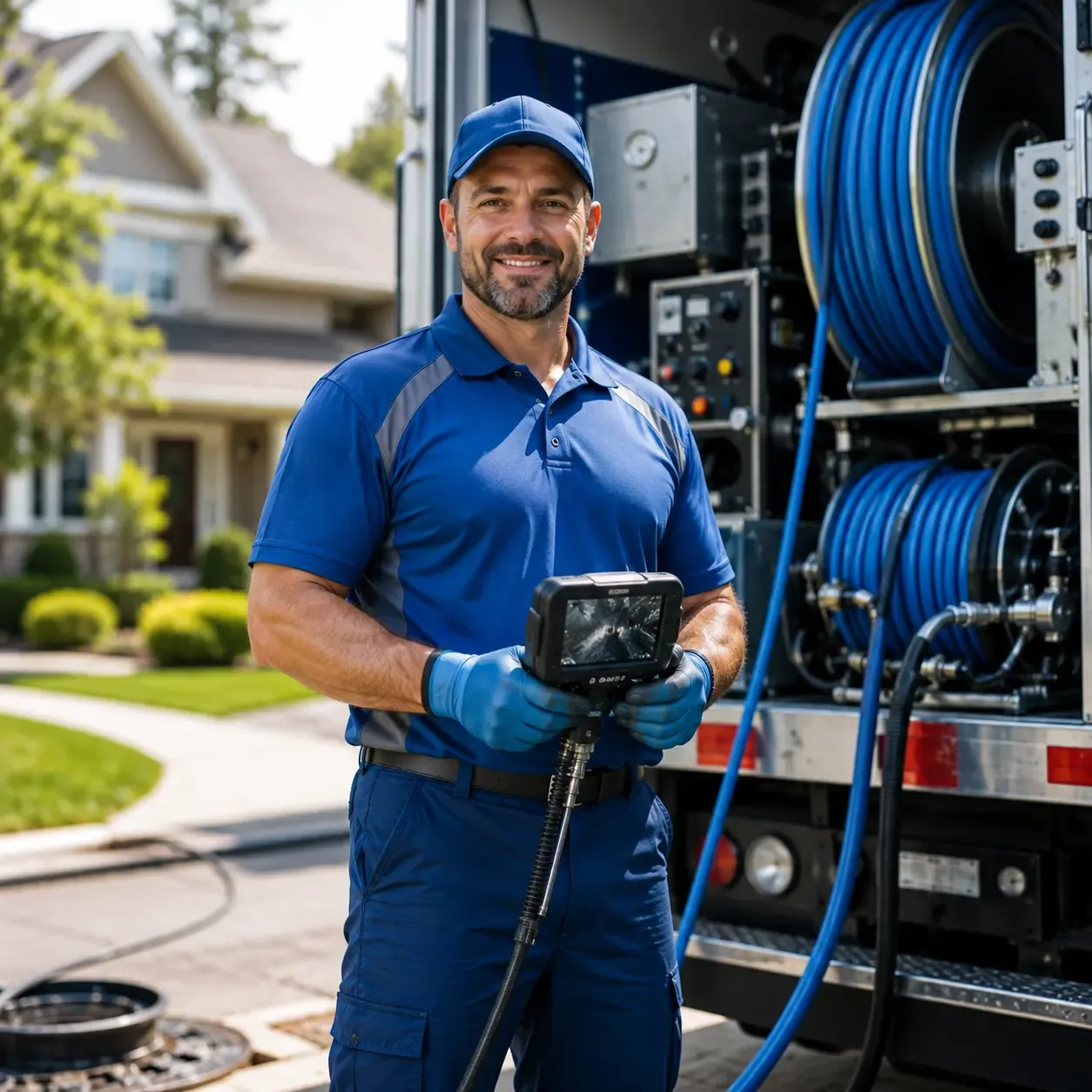 Local outdoor drain cleaning specialists in Allen, MD
